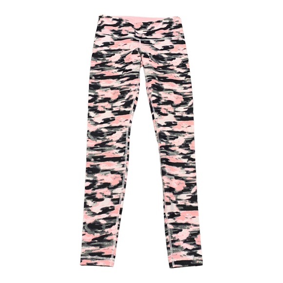 046 Lululemon Wamo Camo Wunder Under Full Length Leggings 6 - Picture 2 of 5
